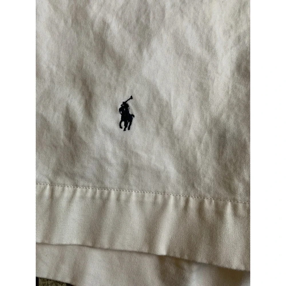 Polo Ralph Lauren White All Over Pony Shorts Size 42 Stretch Classic Fit 9